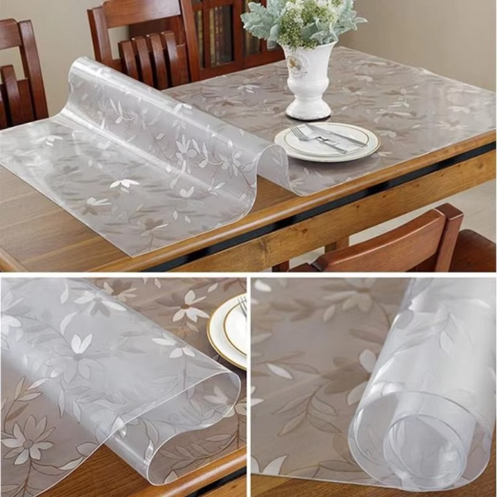 Premium Transparent 0.04 in PVC Bordbeskytter Luvikno