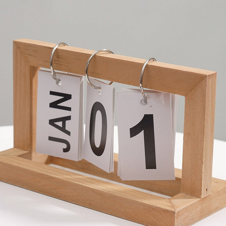 Trekantet Flip Desktop Daglig Kalender | Luvikno