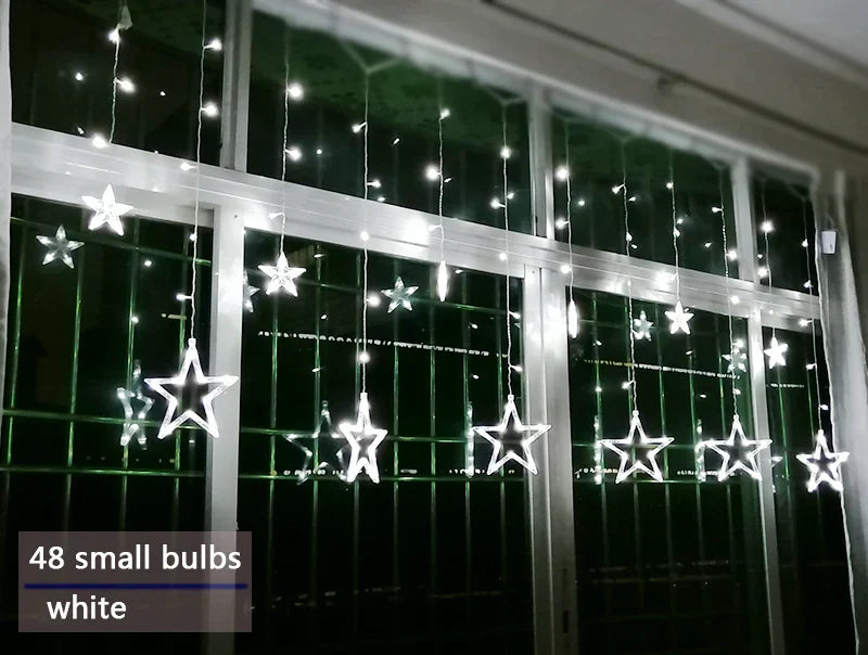 LED Star Garland - StarryGlow | Luvikno