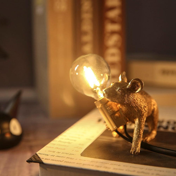 Luvikno | Mus bordlampe