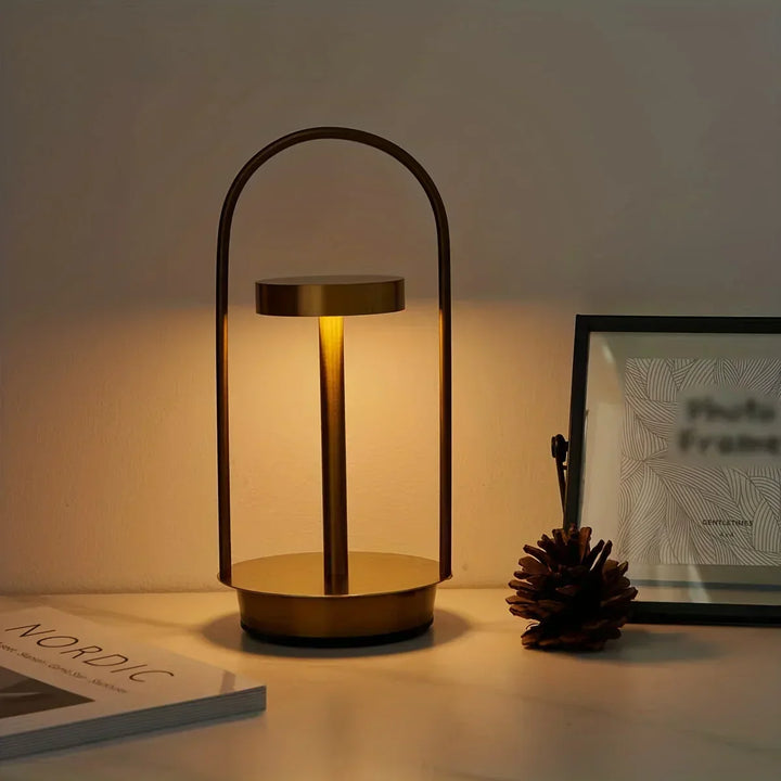 Luvikno | Trådlamperecharjbar LumiLight bordlampe - Elegant bærbar bordlampe for en raffinert atmosfære