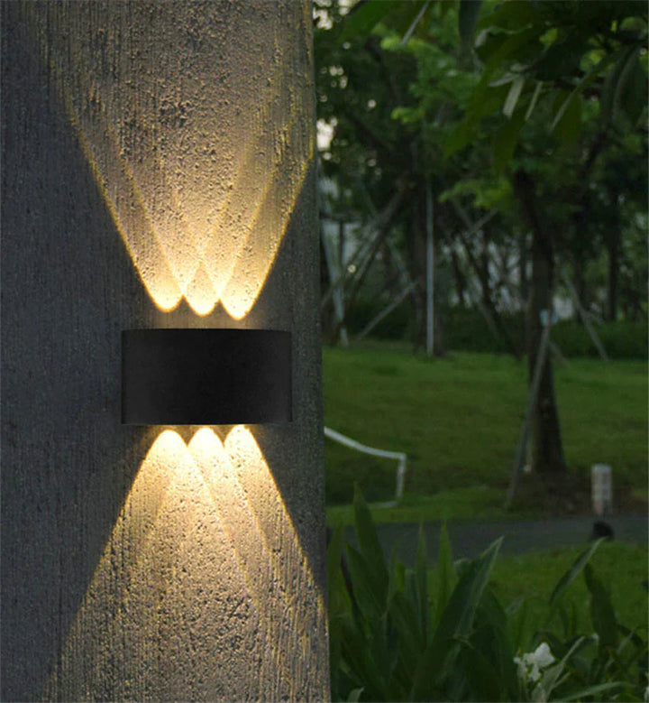 Veda - Utendørs LED Vegglampe | Luvikno