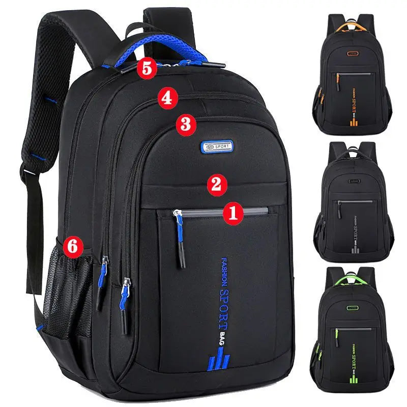 VanguardGear Herre Ryggsekk – Vanntett & Stilig for Arbeid og Reiser | Luvikno