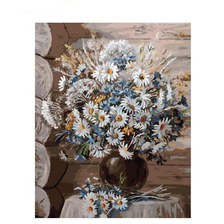 Luvikno | Blomsterportrett (Maler etter tall)