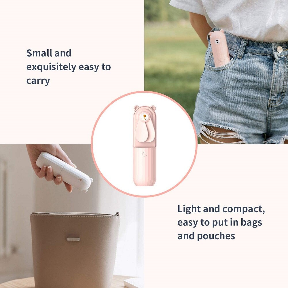 Bear Mini Portable Fan | Luvikno