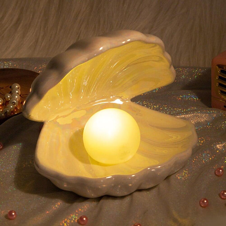 Chelly Chic Shell Lampe | En magisk lampe med en perle | Luvikno
