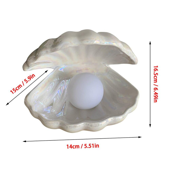 Chelly Chic Shell Lampe | En magisk lampe med en perle | Luvikno