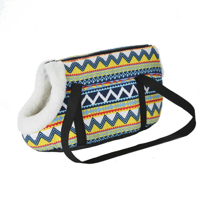 Luvikno | PawVoyager Classic Dyresekk | Myk og Komfortabel Transport Bag for Hunder og Katter | Utendørs Reisepose