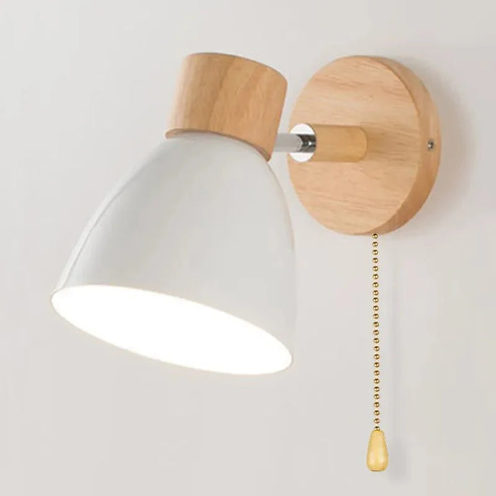 Elegant veggapplikasjon i tre - moderne og varmt design | Luvikno