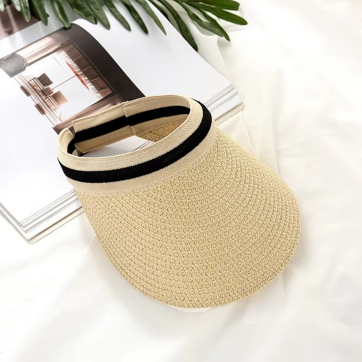 UV Beskyttelse Bred Skjerm Sommer Solskjerm Hatt for Alle Luvikno