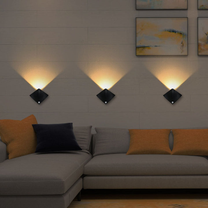 Bevegelsessensor Trådlampe Innendørs Vegglampe | Luvikno
