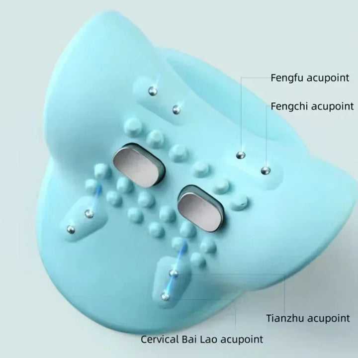 FlexEase - Innovativt Nakke massasjapparat for Avslapning Luvikno