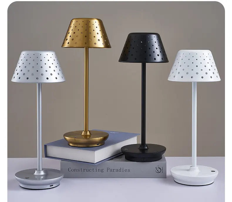 LuxeGlow – Portable LED Bordlampe for Moderne Interiør Luvikno