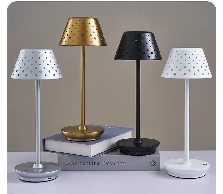 LuxeGlow – Portable LED Bordlampe for Moderne Interiør Luvikno