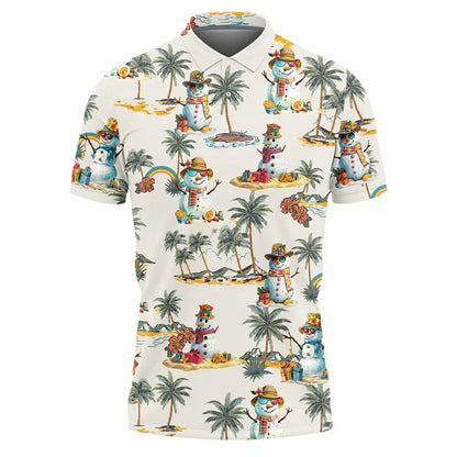 Luvik | Joulupukki Paita - Tyylikäs miesten polo-paita juhlallisella designilla ja mukavalla leikkauksella