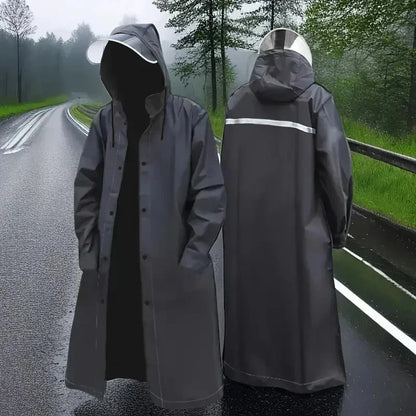 Luvik | Musta sadeviitta aikuisille - Vesitiivis & hengittävä ulkoilukäyttöön