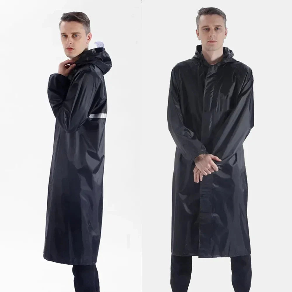 Luvik | Musta sadeviitta aikuisille - Vesitiivis & hengittävä ulkoilukäyttöön