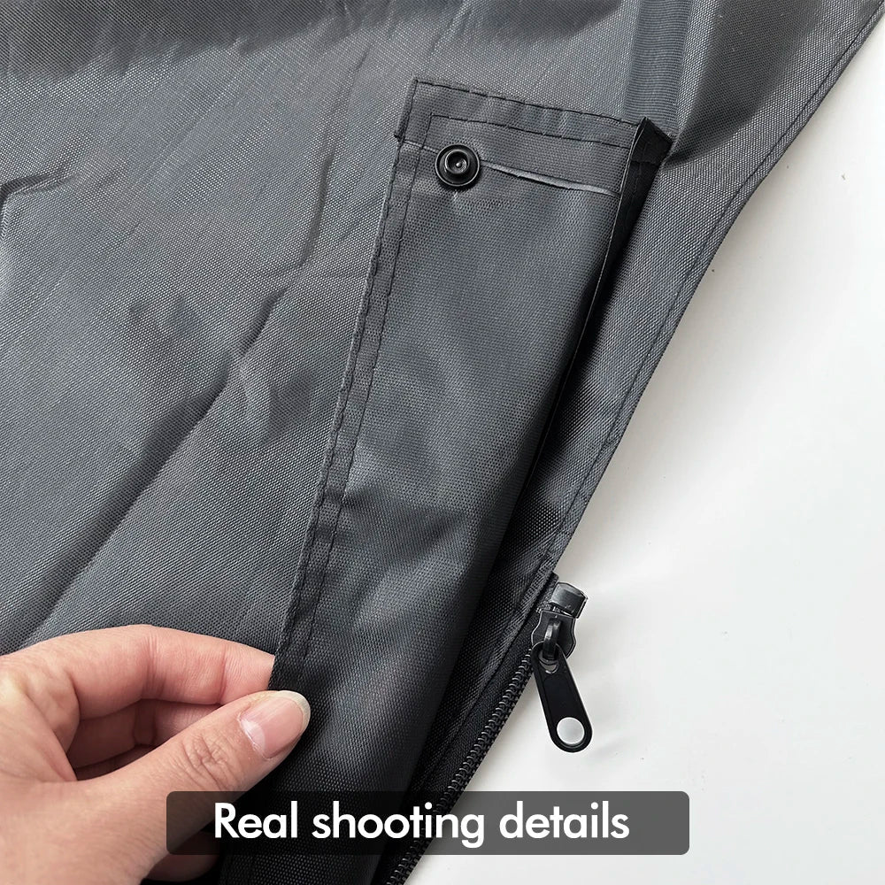 Luvik | Musta sadeviitta aikuisille - Vesitiivis & hengittävä ulkoilukäyttöön