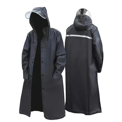 Luvik | Musta sadeviitta aikuisille - Vesitiivis & hengittävä ulkoilukäyttöön