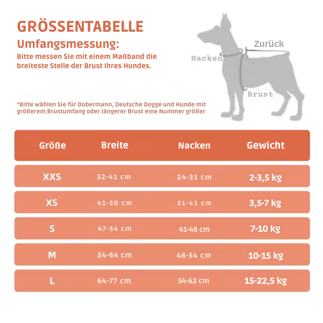 Pustende hundesele justerbar & komfortabel Luvikno