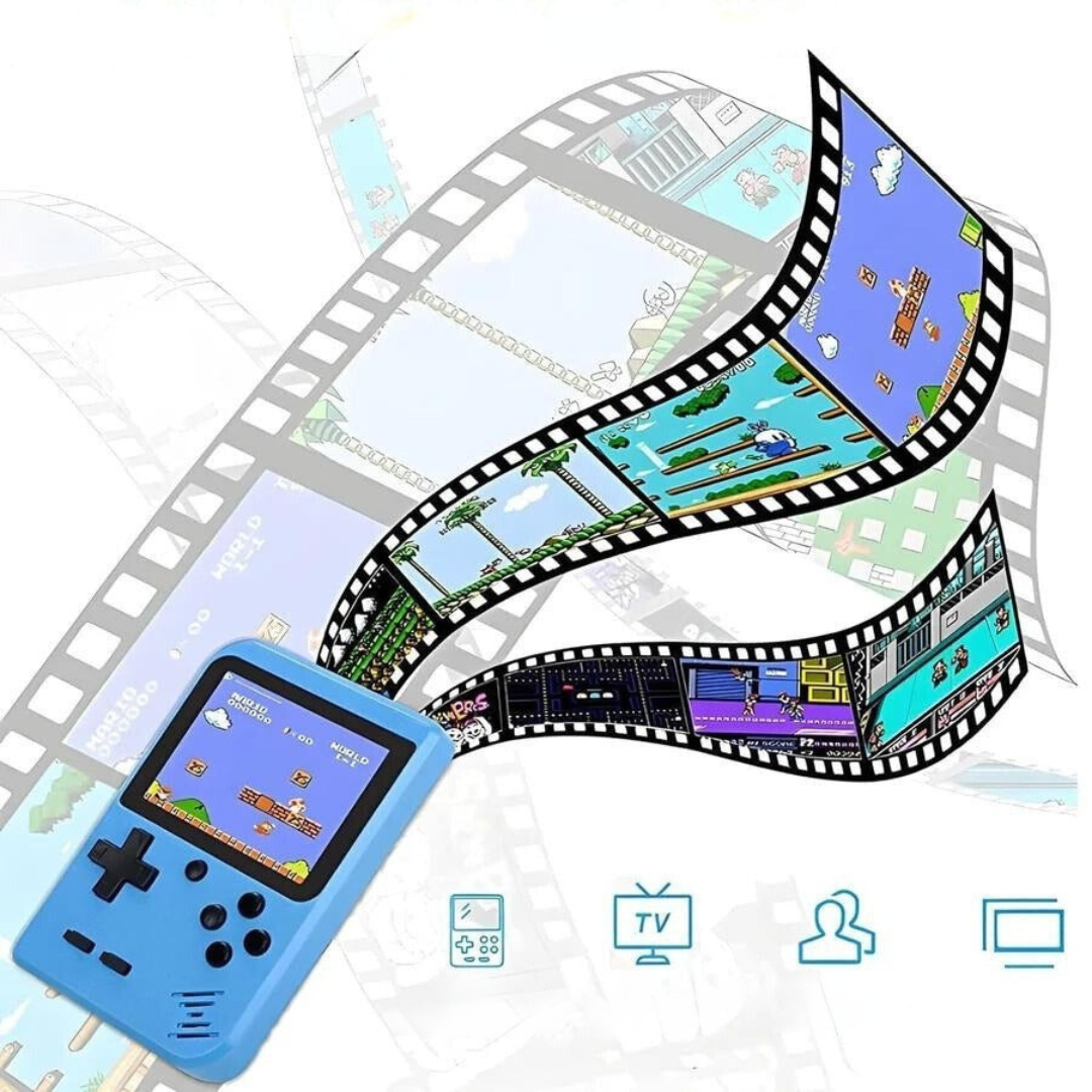 Luvikno | Videospillkonsoll med retro håndholdt stil