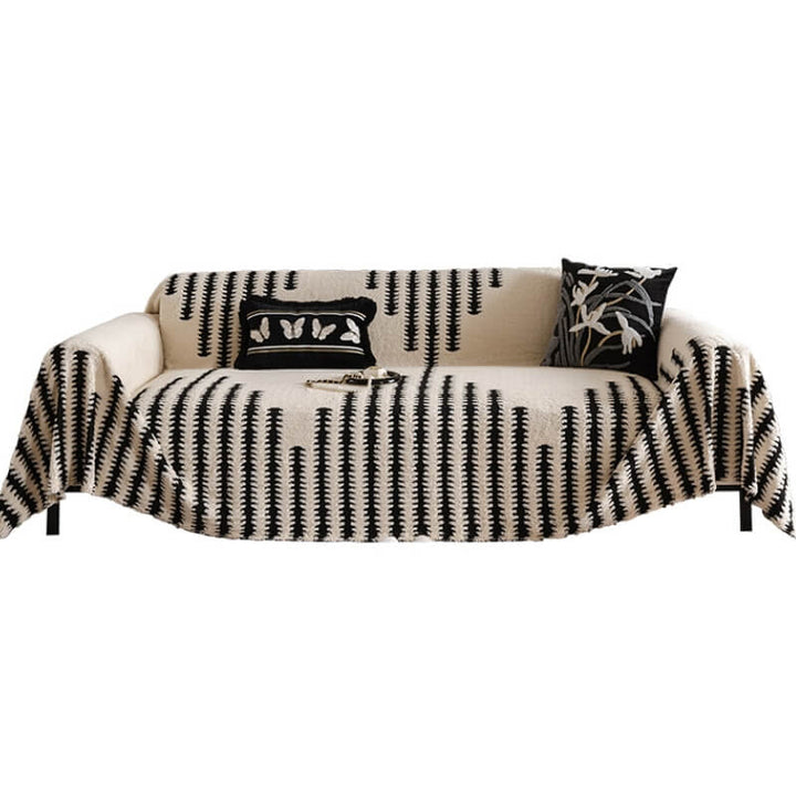 Hjemmekoselig Plush Sofa Cozy Anti-riper Full Dekning Sofa Trekk | Luvikno