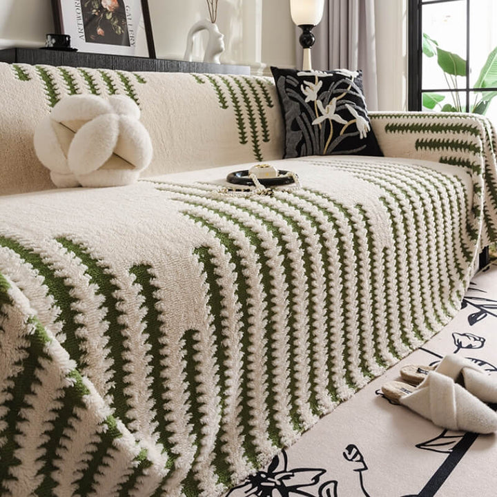 Hjemmekoselig Plush Sofa Cozy Anti-riper Full Dekning Sofa Trekk | Luvikno