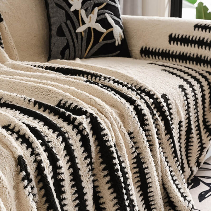 Hjemmekoselig Plush Sofa Cozy Anti-riper Full Dekning Sofa Trekk | Luvikno