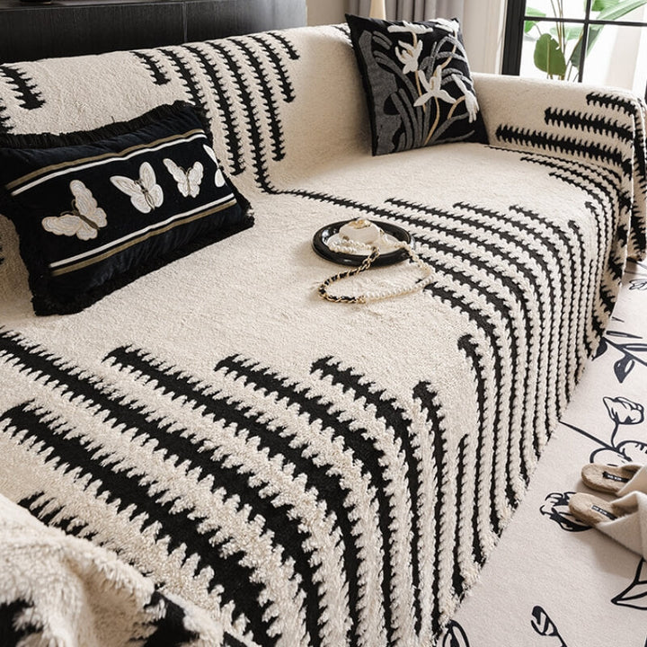 Hjemmekoselig Plush Sofa Cozy Anti-riper Full Dekning Sofa Trekk | Luvikno