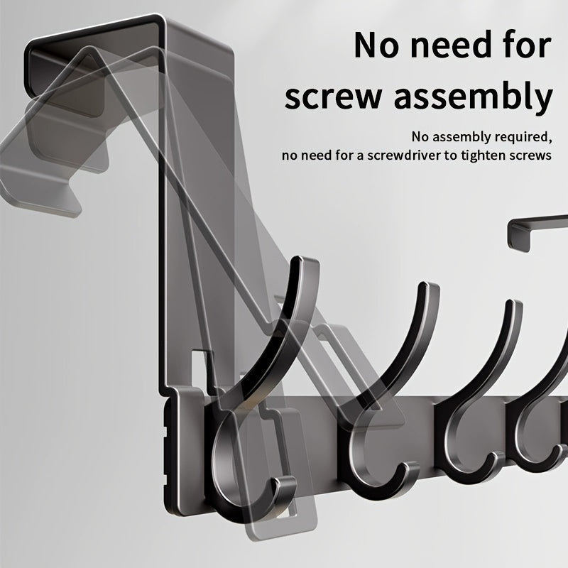 SlimLine Dørkrok – Hengende System uten Borehull laget av Robust Aluminium | Luvikno