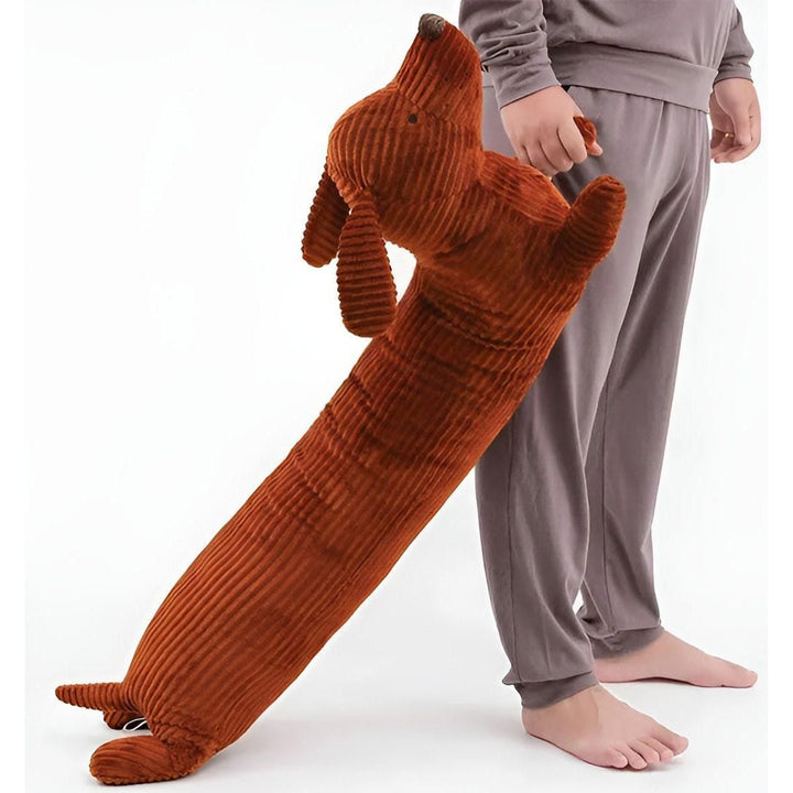 SnuggleHound Pute - Ergonomisk Dachsund Plysjpute | Luvikno