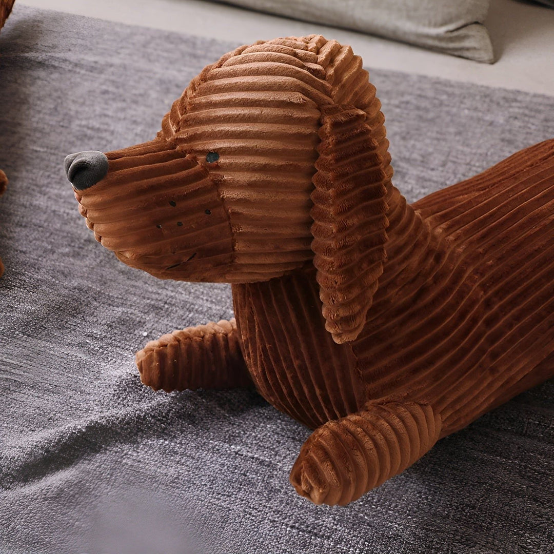 SnuggleHound Pute - Ergonomisk Dachsund Plysjpute | Luvikno