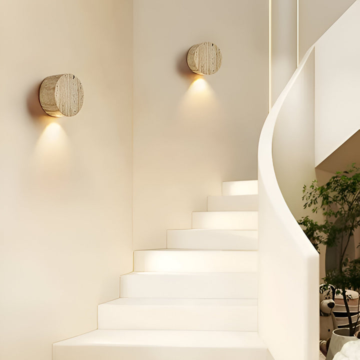 Sabi Vegglampe med Myk Ambient Lys Luvikno