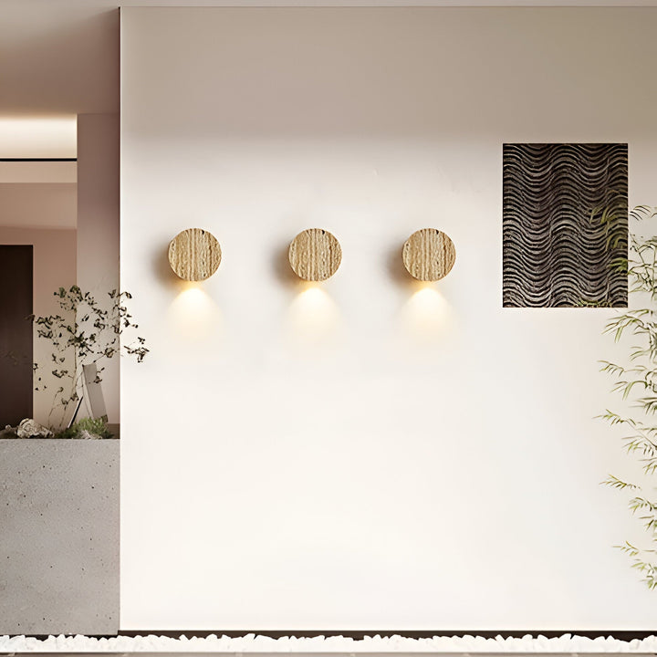 Sabi Vegglampe med Myk Ambient Lys Luvikno