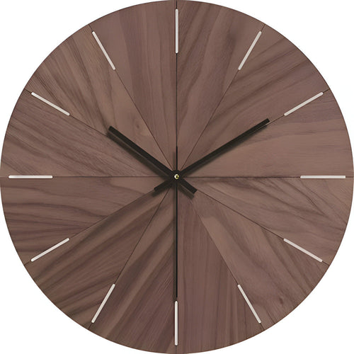 Luvikno | Woodline Moderne Stil Veggklokke – Minimalistisk Design av Massivt Tre