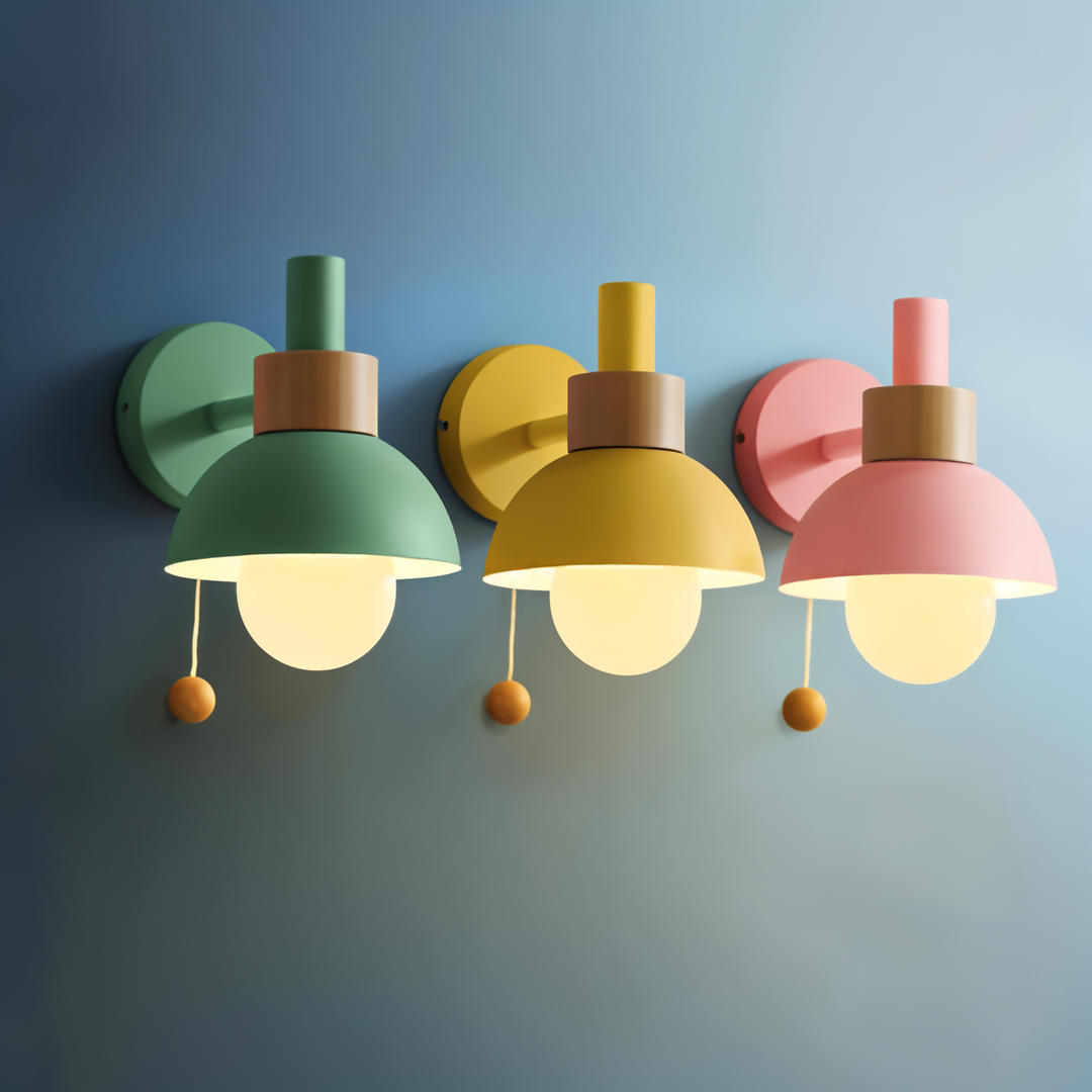 Luvikno | Moderne Macaron Vegglampe - Elegant Belysning for Hvert Rom