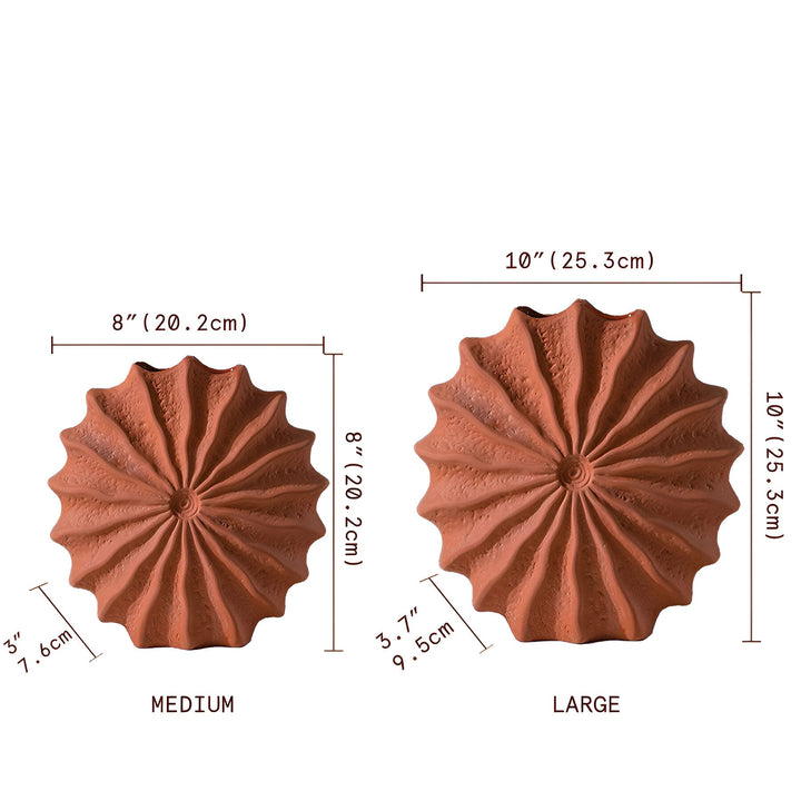 Folding Design Geometrisk Retro Vase Luvikno