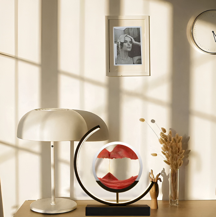 Luvikno | Sand Glow Sandlampe med dimbar fjernkontroll
