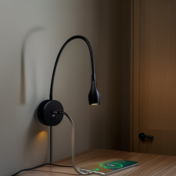 Luvikno | Luminara Vegglampe - Stilig Justerbar LED Vegglampe for Leseglede