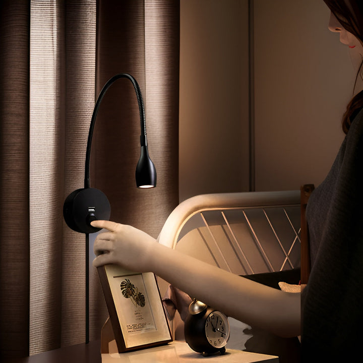 Luvikno | Luminara Vegglampe - Stilig Justerbar LED Vegglampe for Leseglede