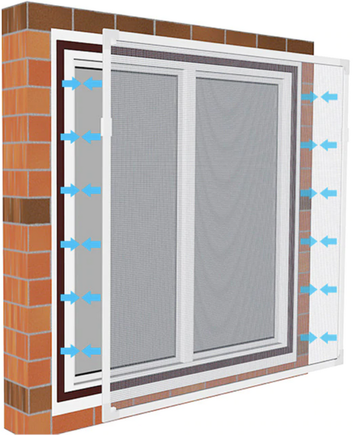 EasyFix WindowShield™ - Effektiv beskyttelse mot insekter og allergier Luvikno
