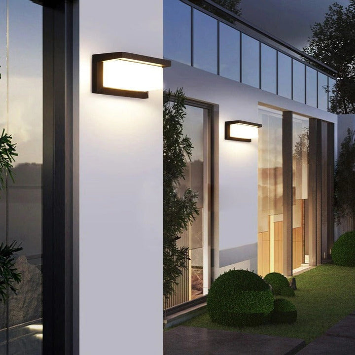 Horisontal LED Utendørslampe | Luvikno