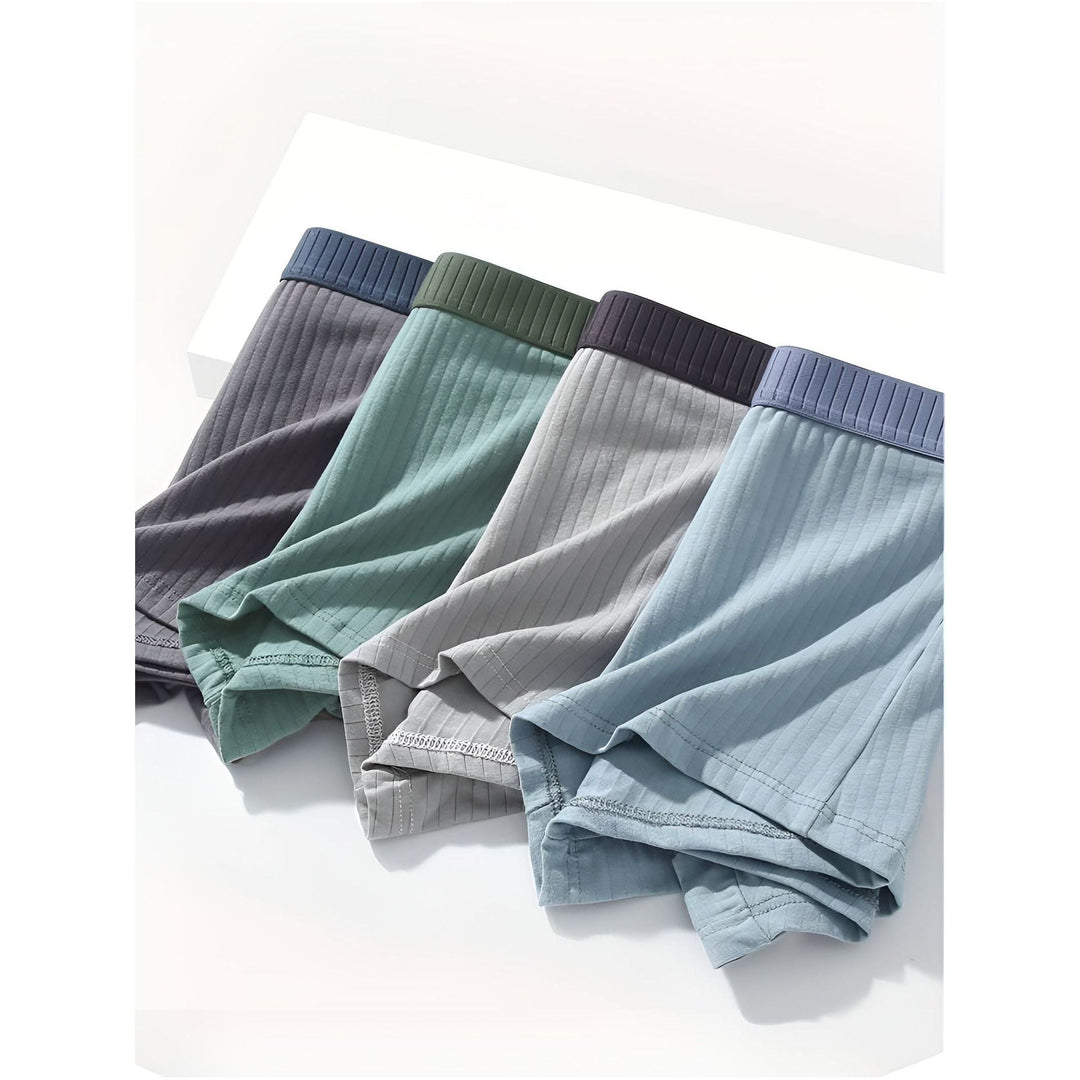 Hubert Set - Pustende Bomull Anti-bakterielle Herre Boxershorts | Luvikno