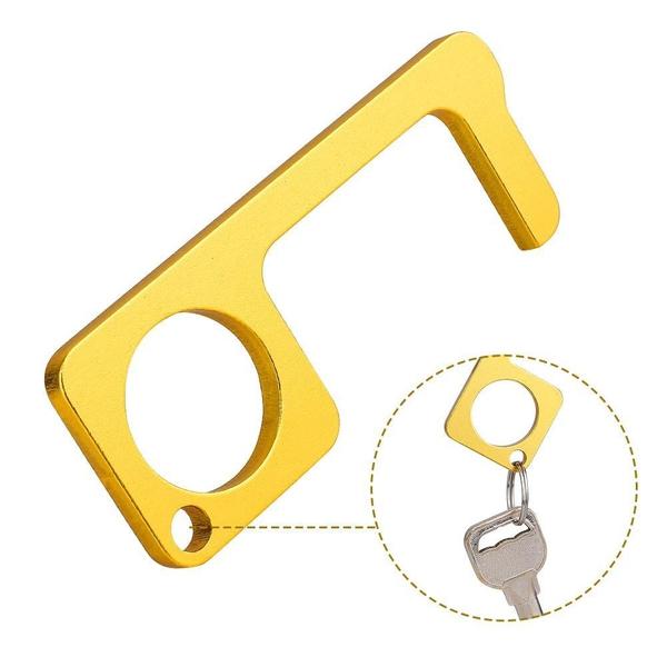 Hygienisk Antimikrobiell Messing Døråpner & Stylus | Luvikno
