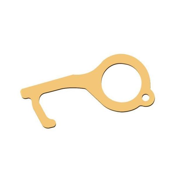 Hygienisk Antimikrobiell Messing Døråpner & Stylus | Luvikno