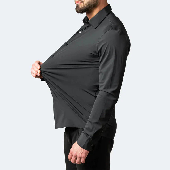 Luvik - Anti Rynkede Menn Stretch Skjorte