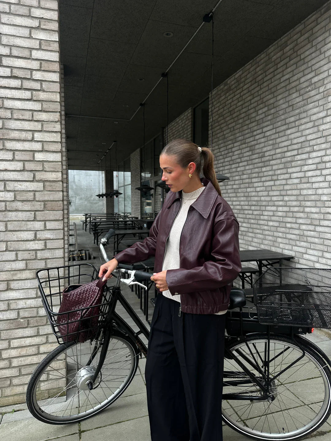 Luvik | Takki - Burgundin