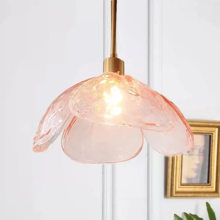 Luvikno | FleurChic Taklampe - Unik Blomformet Pendellampe for en Varm Atmosfære