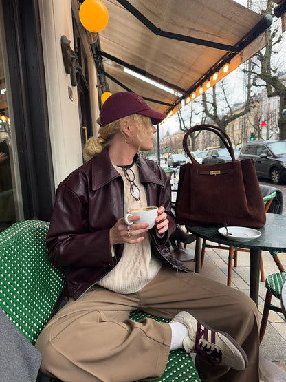 Luvik | Takki - Burgundin