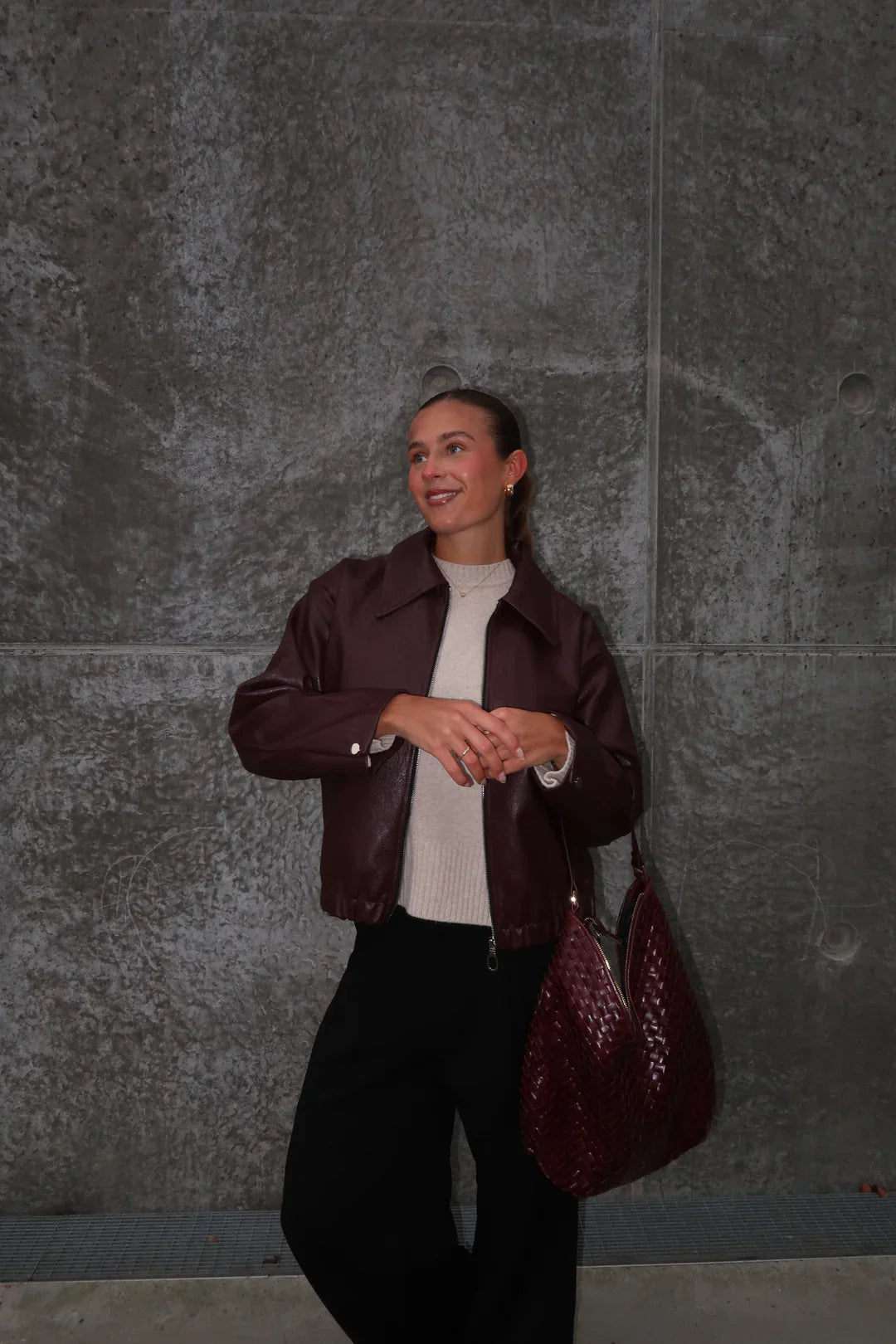 Luvik | Takki - Burgundin